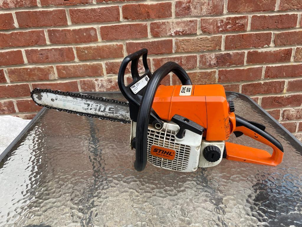 STIHL 023 PETROL CHAINSAW SERVICED | in 